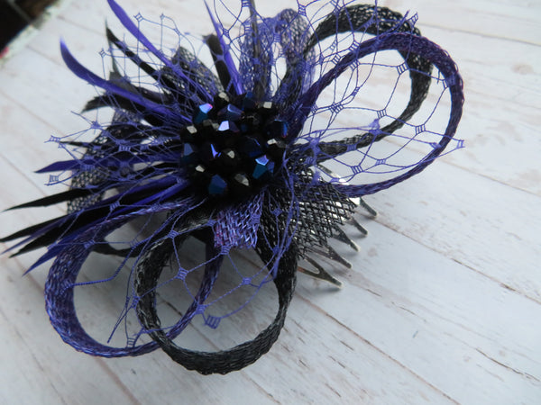 Purple & Black Winter Jewels Roxi