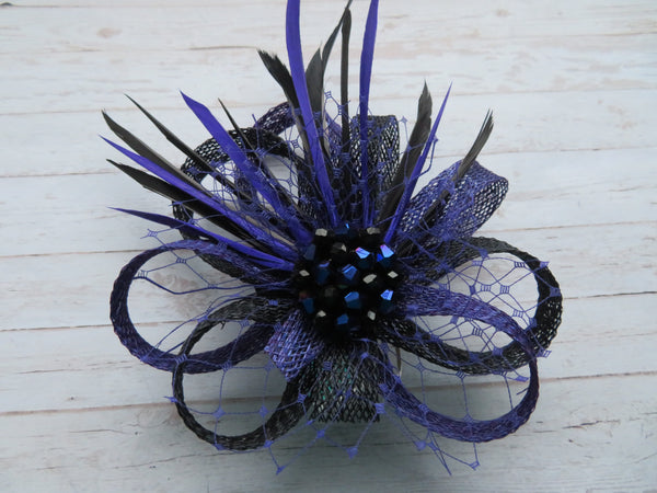 Purple & Black Winter Jewels Roxi