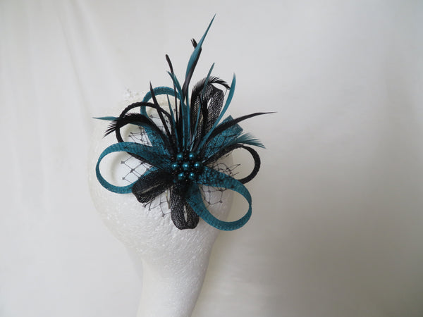 Teal & Black Winter Jewels Roxi