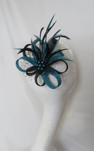 Teal & Black Winter Jewels Roxi