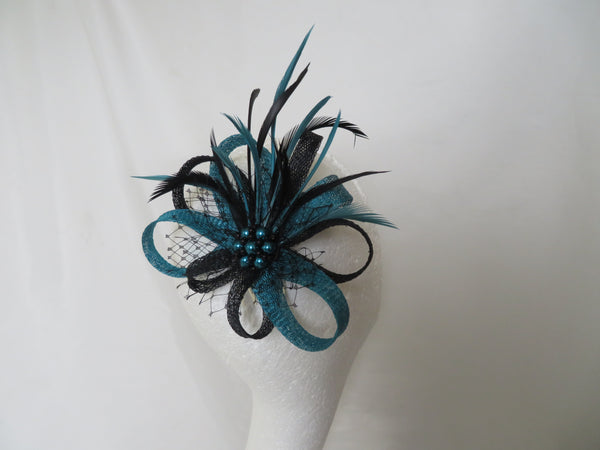 Teal & Black Winter Jewels Roxi