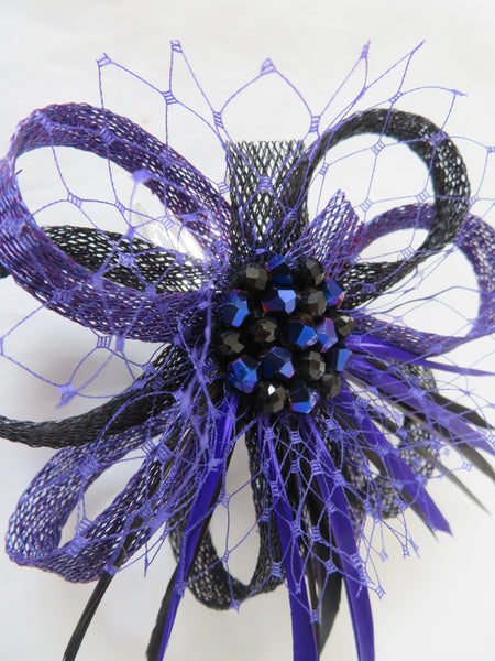 Purple & Black Winter Jewels Roxi
