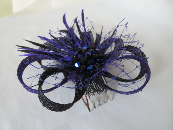 Purple & Black Winter Jewels Roxi