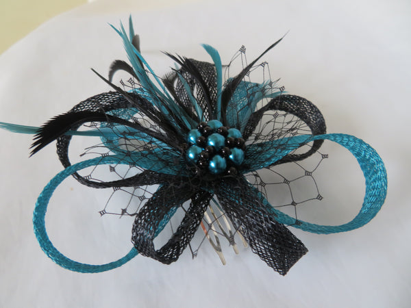 Teal & Black Winter Jewels Roxi