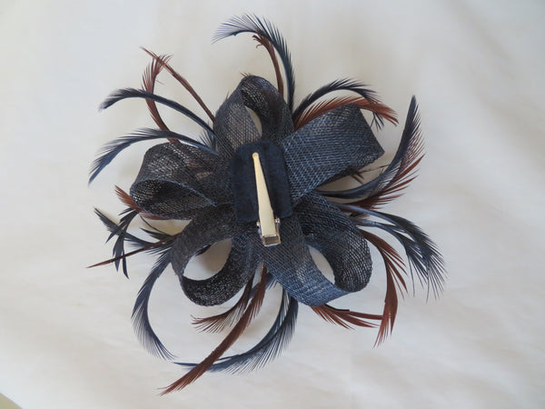 Navy & Chocolate Brown Mini Lily