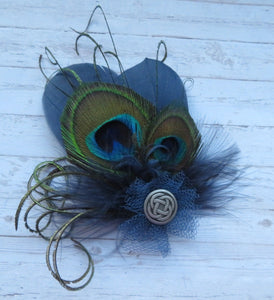 Navy Blue Betsy Button