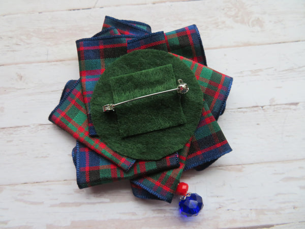 MacDonald Beaded Ruffle Brooch