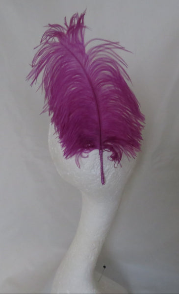Regency Ostrich Plume Hair Piece – Feather Hair Accessory