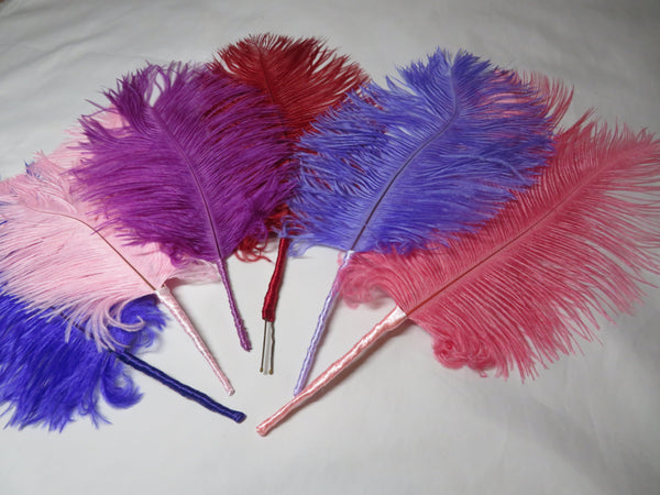 Regency Ostrich Plume Hair Piece