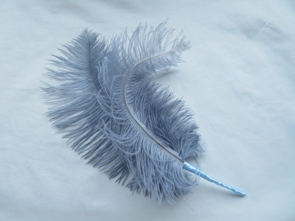 Regency Ostrich Plume Hair Piece