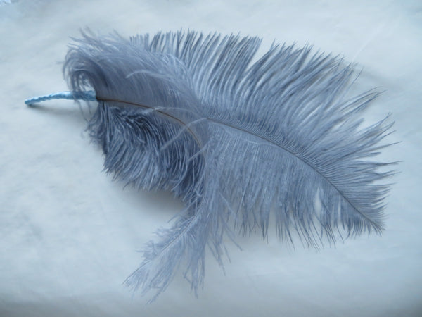 Regency Ostrich Plume Hair Piece