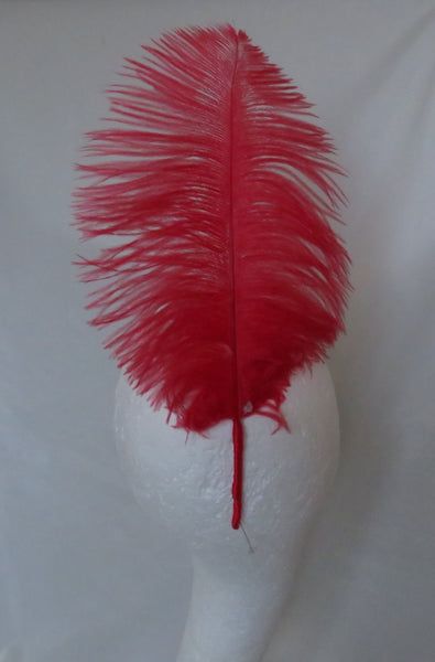 Regency Ostrich Plume Hair Piece
