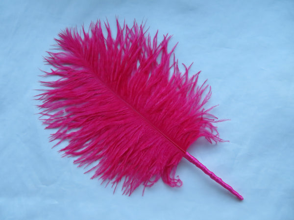 Regency Ostrich Plume Hair Piece