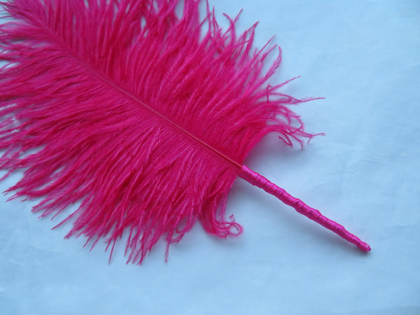 Regency Ostrich Plume Hair Piece