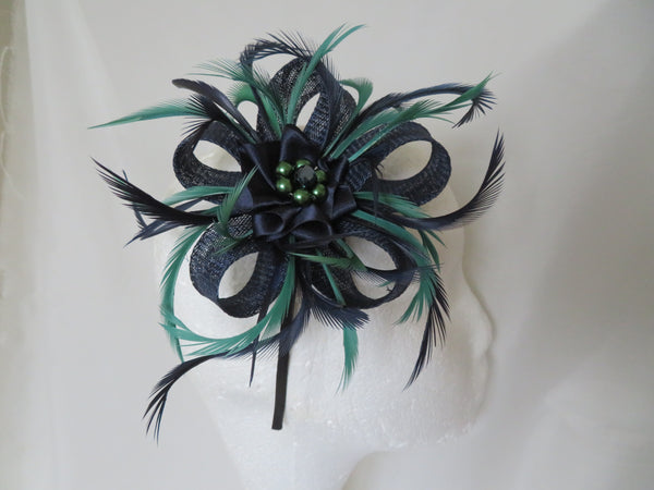 Navy and Dark Green Mini Lily