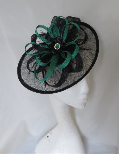 Black and Emerald Green Cecilia