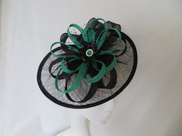 Black and Emerald Green Cecilia