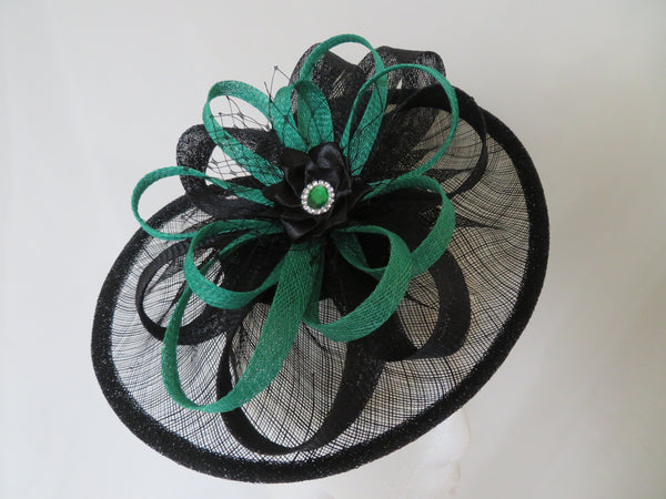 Black and Emerald Green Cecilia