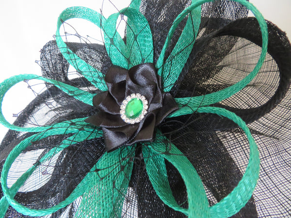 Black and Emerald Green Cecilia