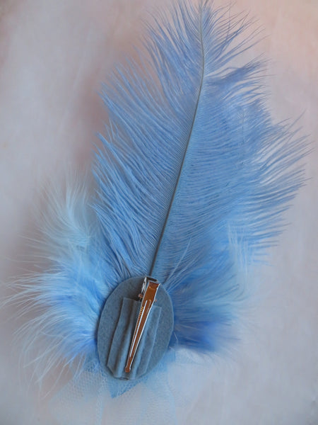 Hyacinth Blue Austen Headpiece