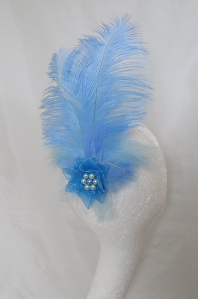 Hyacinth Blue Austen Headpiece