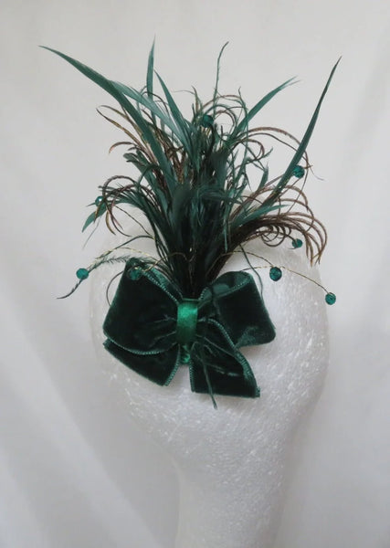 Verity Feather Headpiece