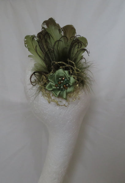 Olive Green and Gold Darcy