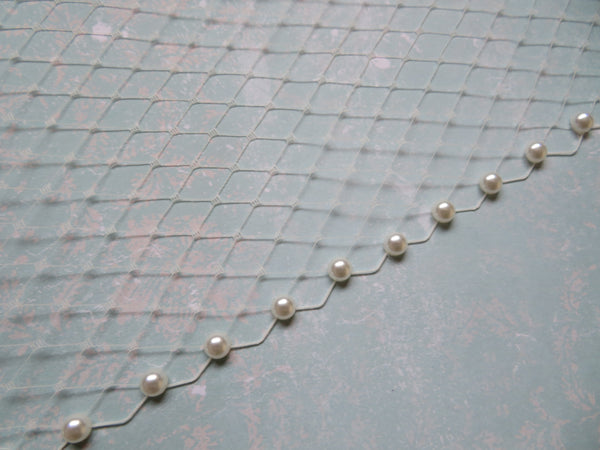 Ivory Pearl Veil