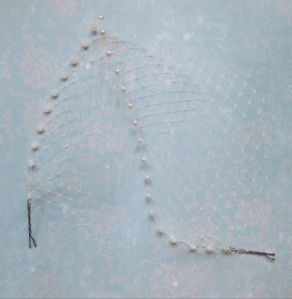 Ivory Pearl Veil