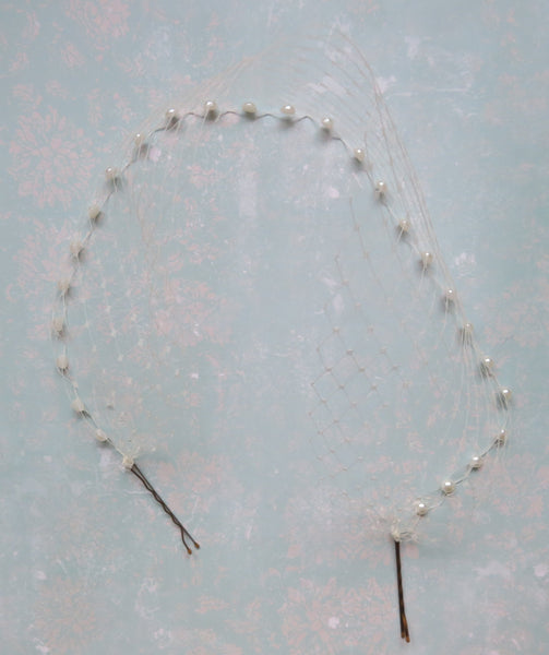 Ivory Pearl Veil