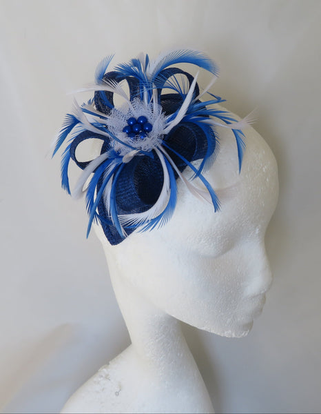 Royal Sapphire Blue and White Venus