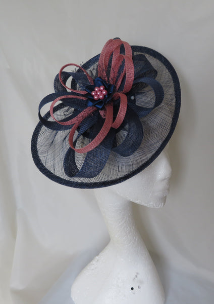 French Navy and Dusky Pink Cecilia