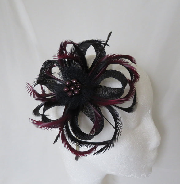 Black and Aubergine Mini Lily