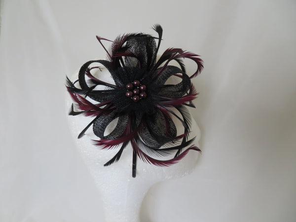 Black and Aubergine Mini Lily