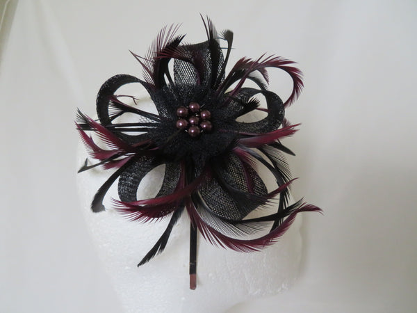 Black and Aubergine Mini Lily