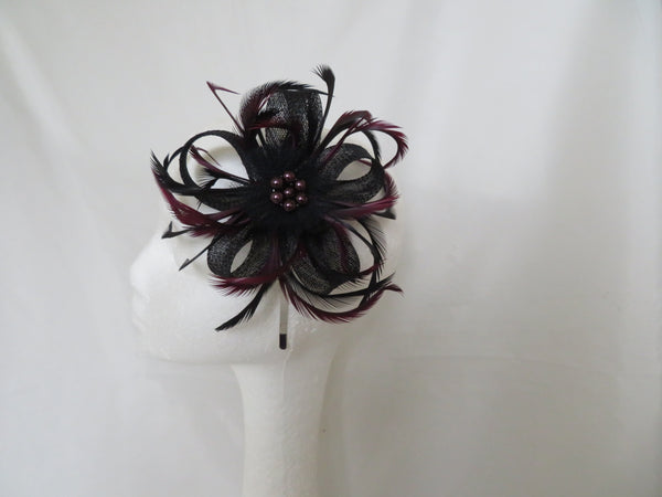 Black and Aubergine Mini Lily