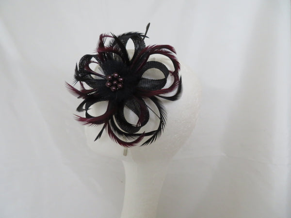 Black and Aubergine Mini Lily