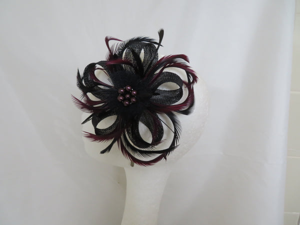 Black and Aubergine Mini Lily
