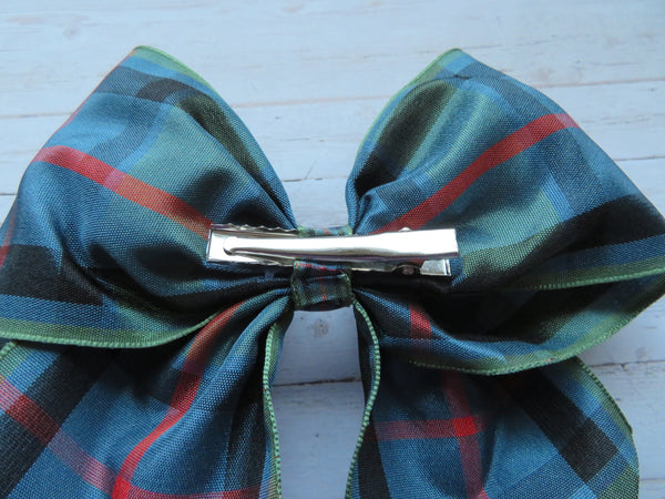 Flower of Scotland Tartan Amelie Hair Bow