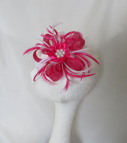 Cerise Pink & White Mini Lily