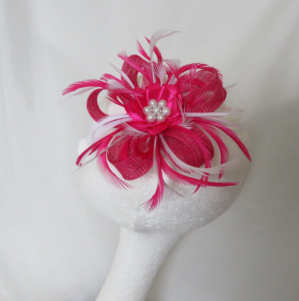 Cerise Pink & White Mini Lily