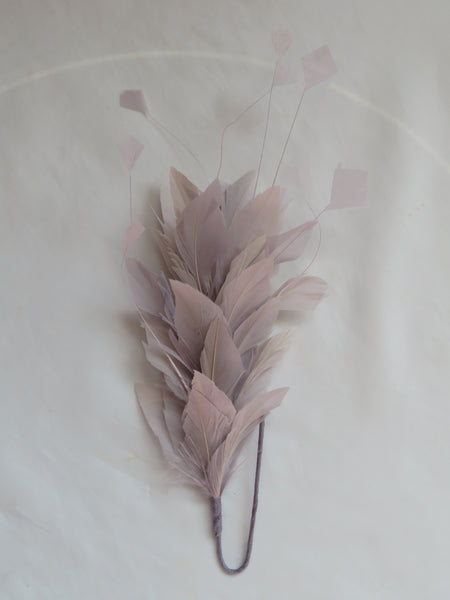Heather Feather Hat Mount