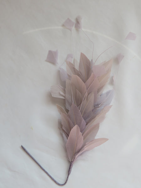 Heather Feather Hat Mount