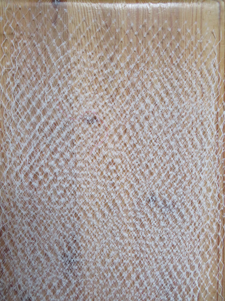 Ivory Classic Millinery Veiling Offcuts – Bundle of 10 Pieces