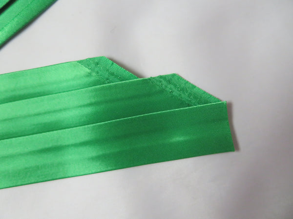Emerald Green Satin Puggaree Hat Band