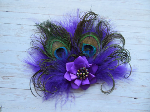 Purple Victoriana Clip