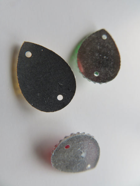 Sparkly Multicolour Crystal Sew On Cabochons