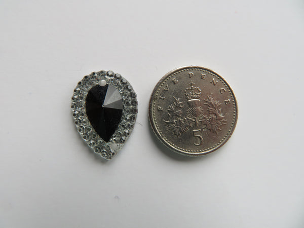 Sparkly Multicolour Crystal Sew On Cabochons