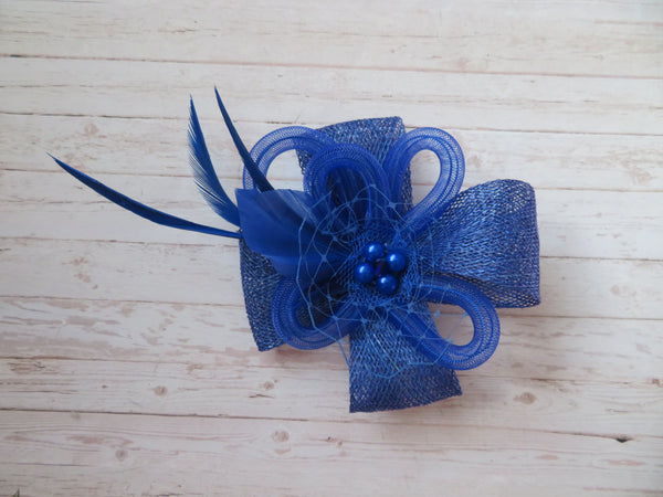 Cobalt Blue Clara Fascinator
