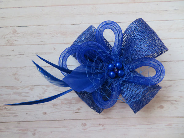 Cobalt Blue Clara Fascinator